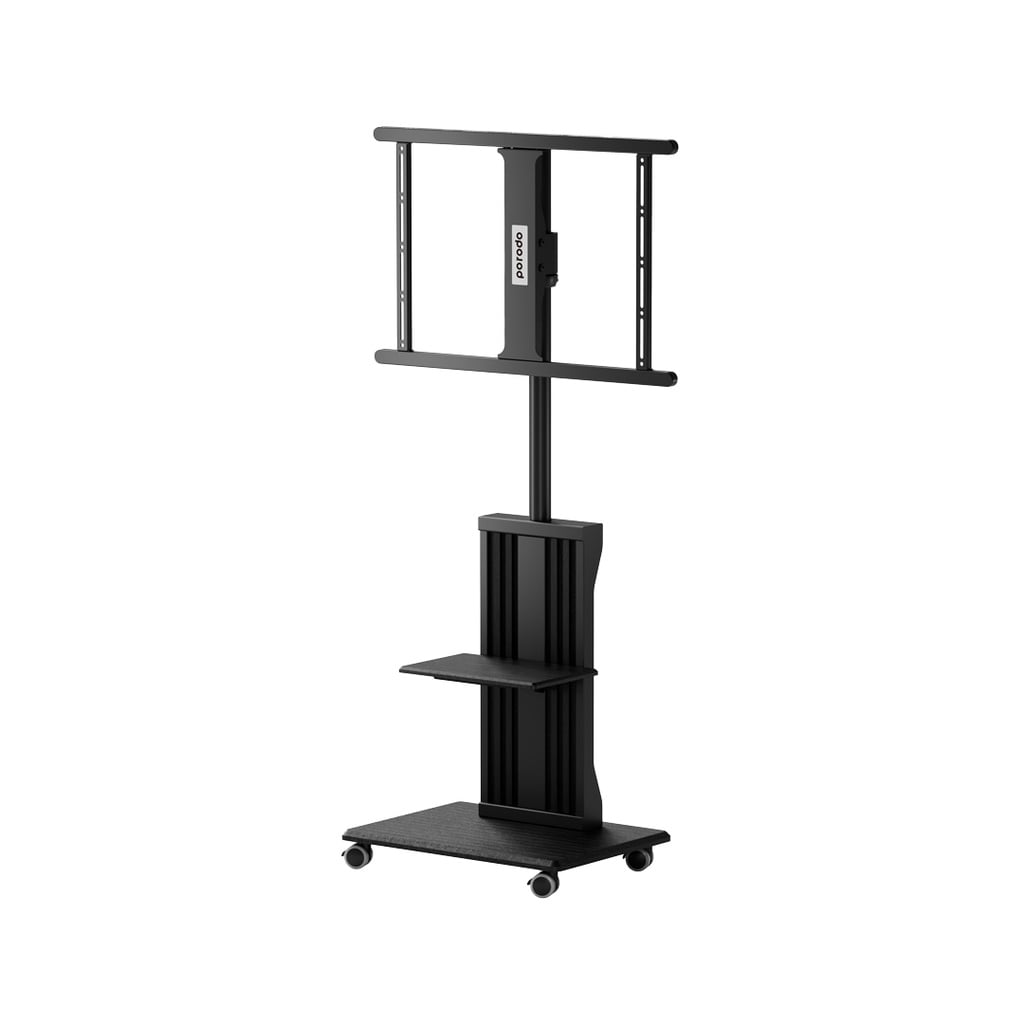 Porodo 32”-75” Tekerlekli Tv Standı - Siyah Pd-tvfsw-bk