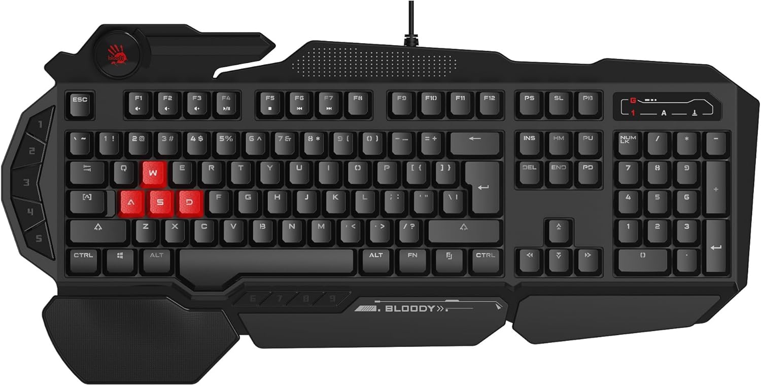 Bloody B310n A4tech Q Usb Neon Oyuncu Klavyesi