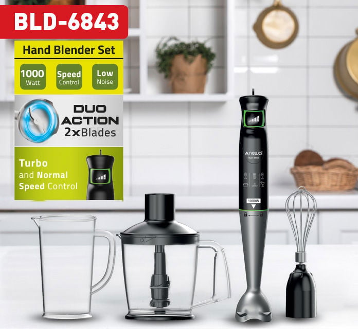 BLD6843 Newal Blender Seti 1000W