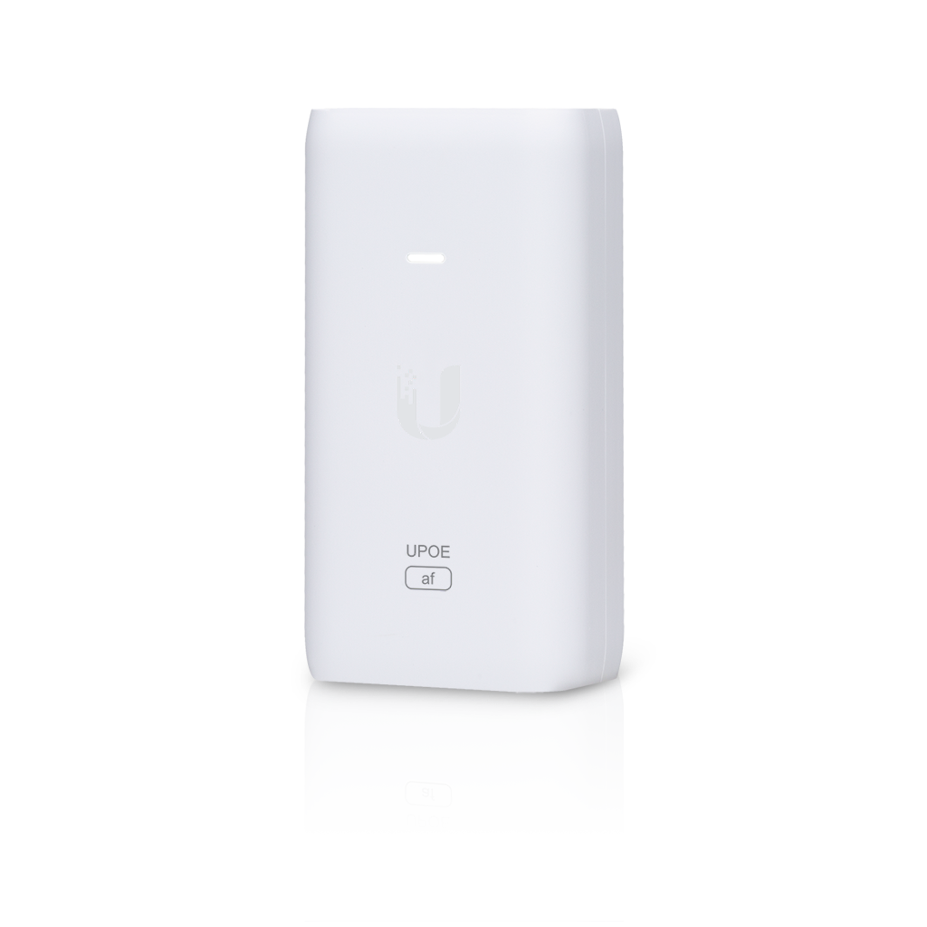 Ubiquiti UniFi U-POE-AF Gigabit 802.3AT, 48 VDC 0.32A Destekli PoE Enjektor