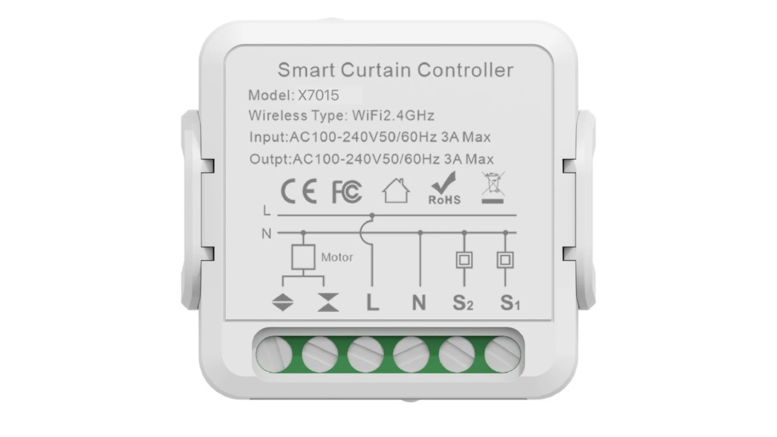 Xenon Smart X7015 Wi-Fi Akıllı Elektrikli Panjur Perde ve Jaluzi için Kontrol Modülü