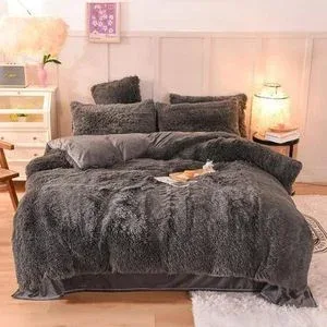 Peluş Çift Kişilik Nevresim Takımı