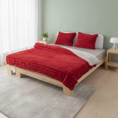 Rabbit Fur Cıft Kısılık Nevresim Takımı