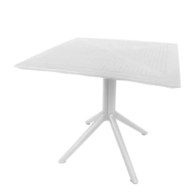 Henıver Amanda 80x80 Kare Camsız Masa