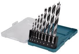Makita Uç Matkap Ahsap Delici Set 3-10MM 8 Parça