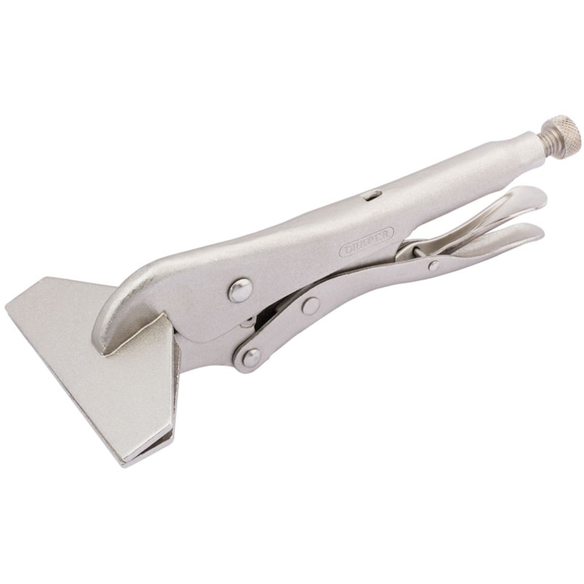 Draper Kaynak Pensesi Kilitlenir Tip Düz Ağız 240MM