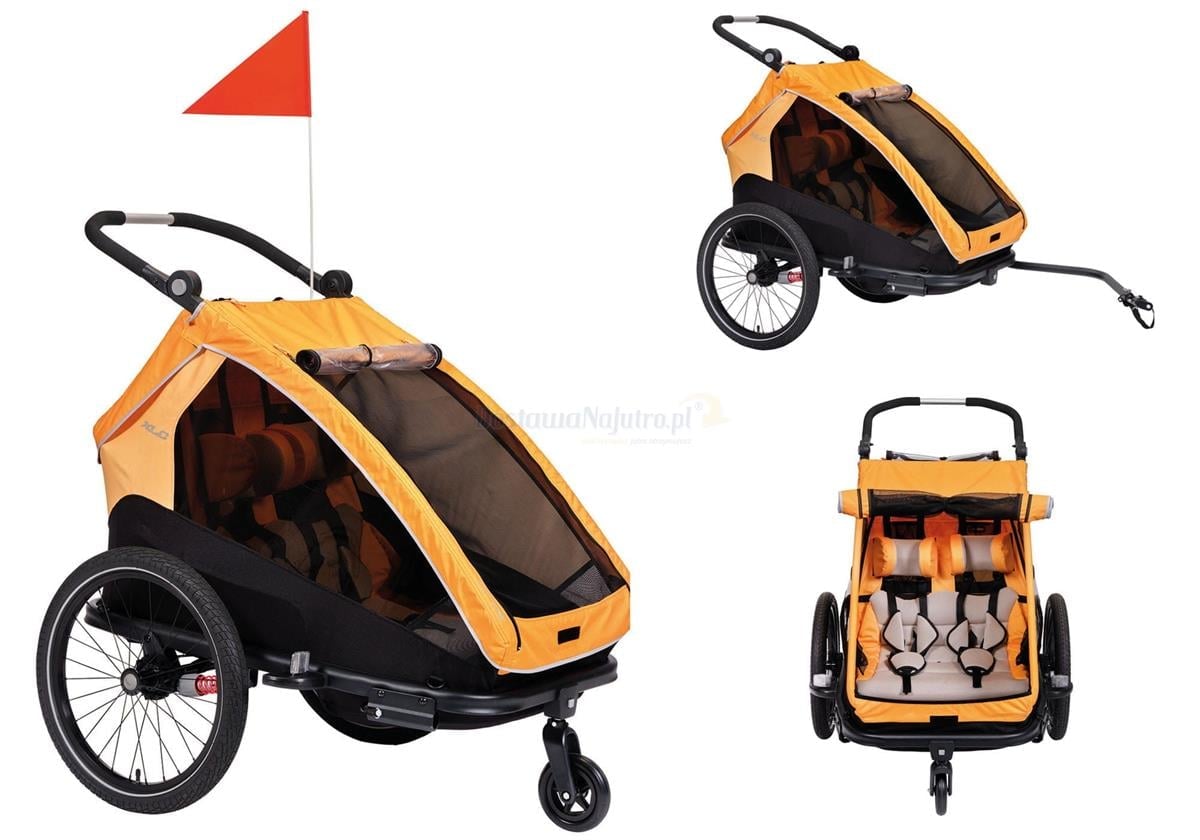 XLC Bisiklet Treyleri İki Çocuk İçin 20'' DuoS