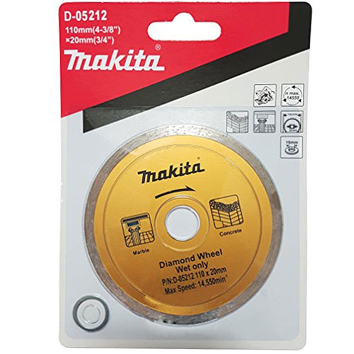 Makita Testere Elmas Spiral Sulu 105MM