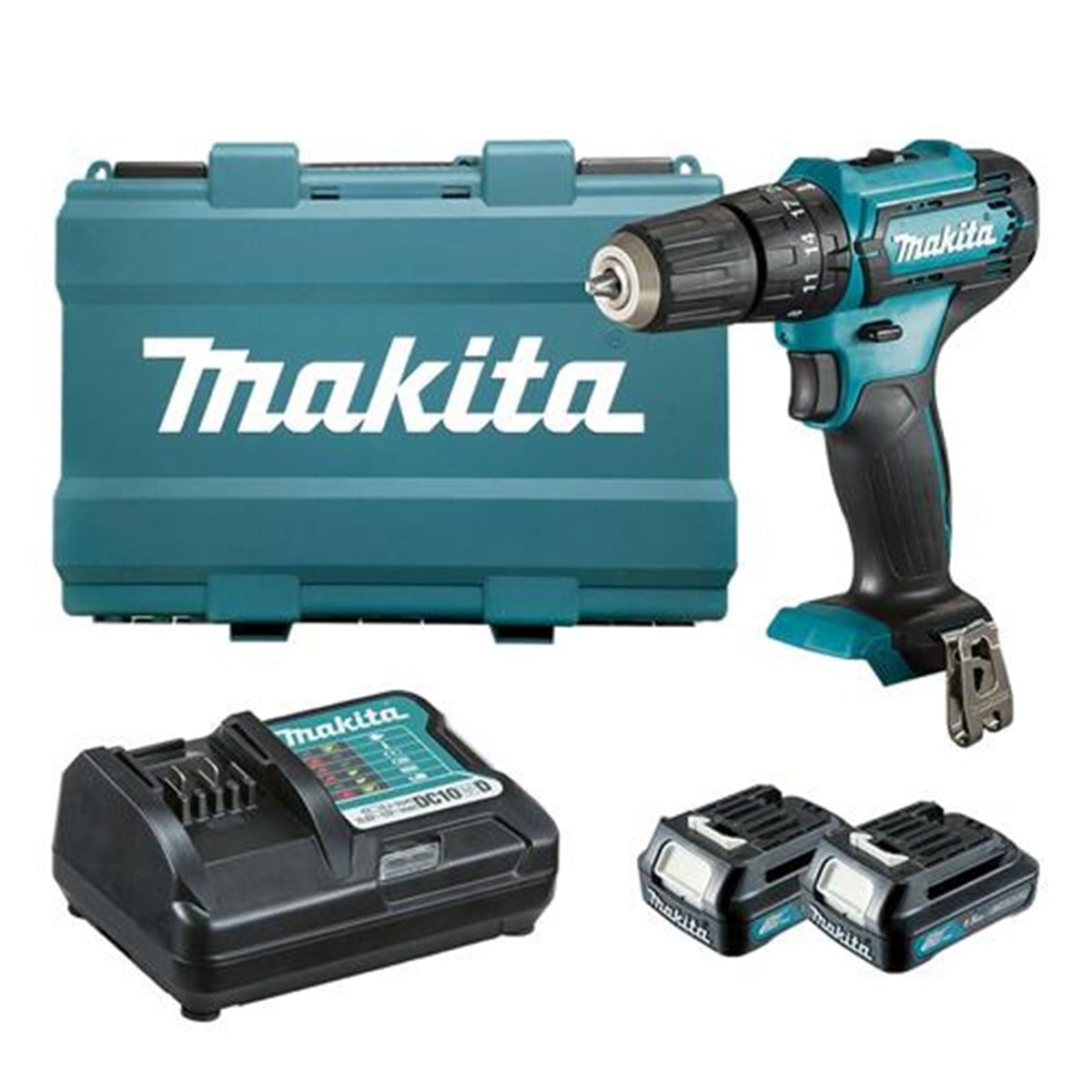 Makita Matkap Darbeli Akülü 10.8V Lityum  (2Akü+Şarjer+Çanta)
