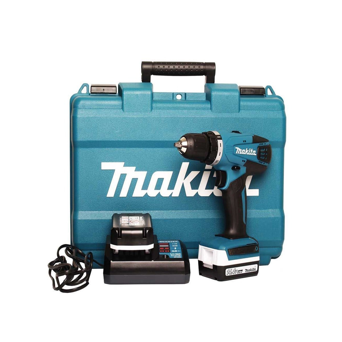 Makita Matkap Akülü  14.4V Lityum (2 Akü+Şarjer+Çanta)