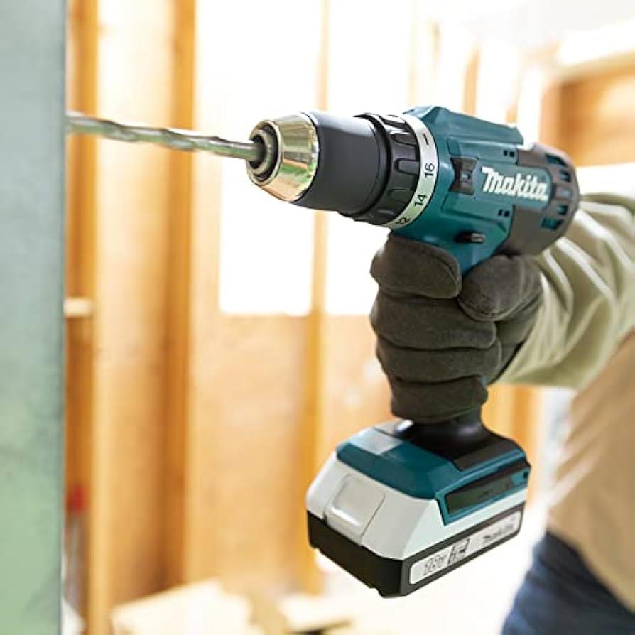 Makita Matkap Akülü  18V 2Ah Lityum (2 Akü+Şarjer+Çanta)