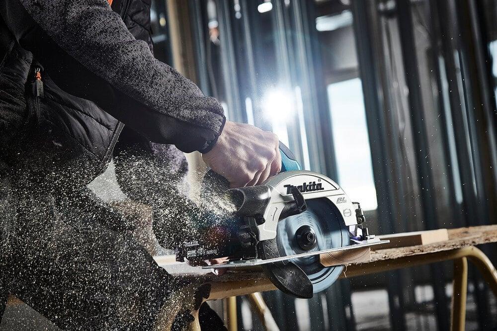 Makita Elde Daire Testere Akülü BL 165MM 18V (Sadece Alet+Çanta+Ray)