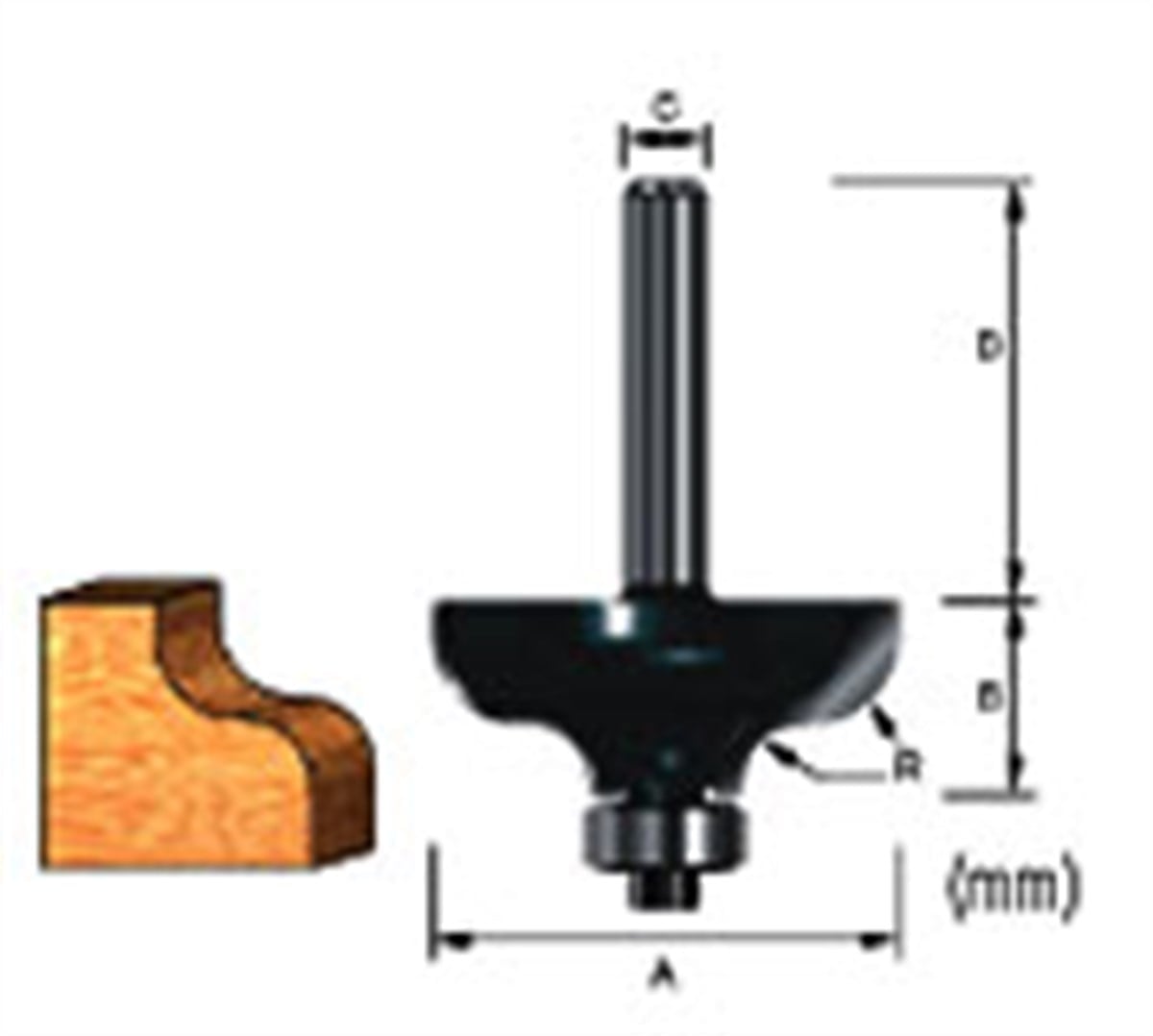 Makita Uç Freze Ogee Bit 309811