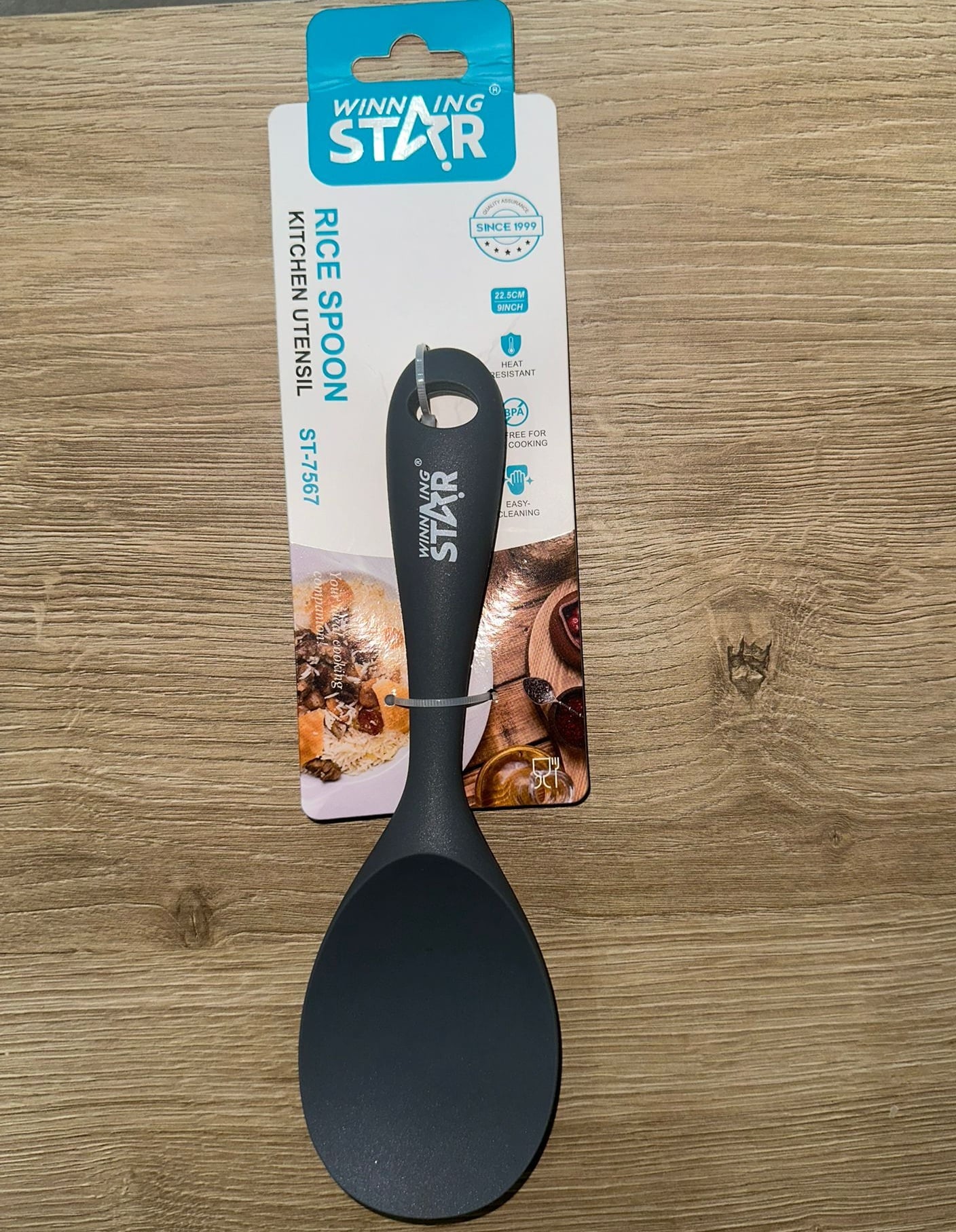 Winnig Star St-7567 Pilav Servis Kaşığı Gri