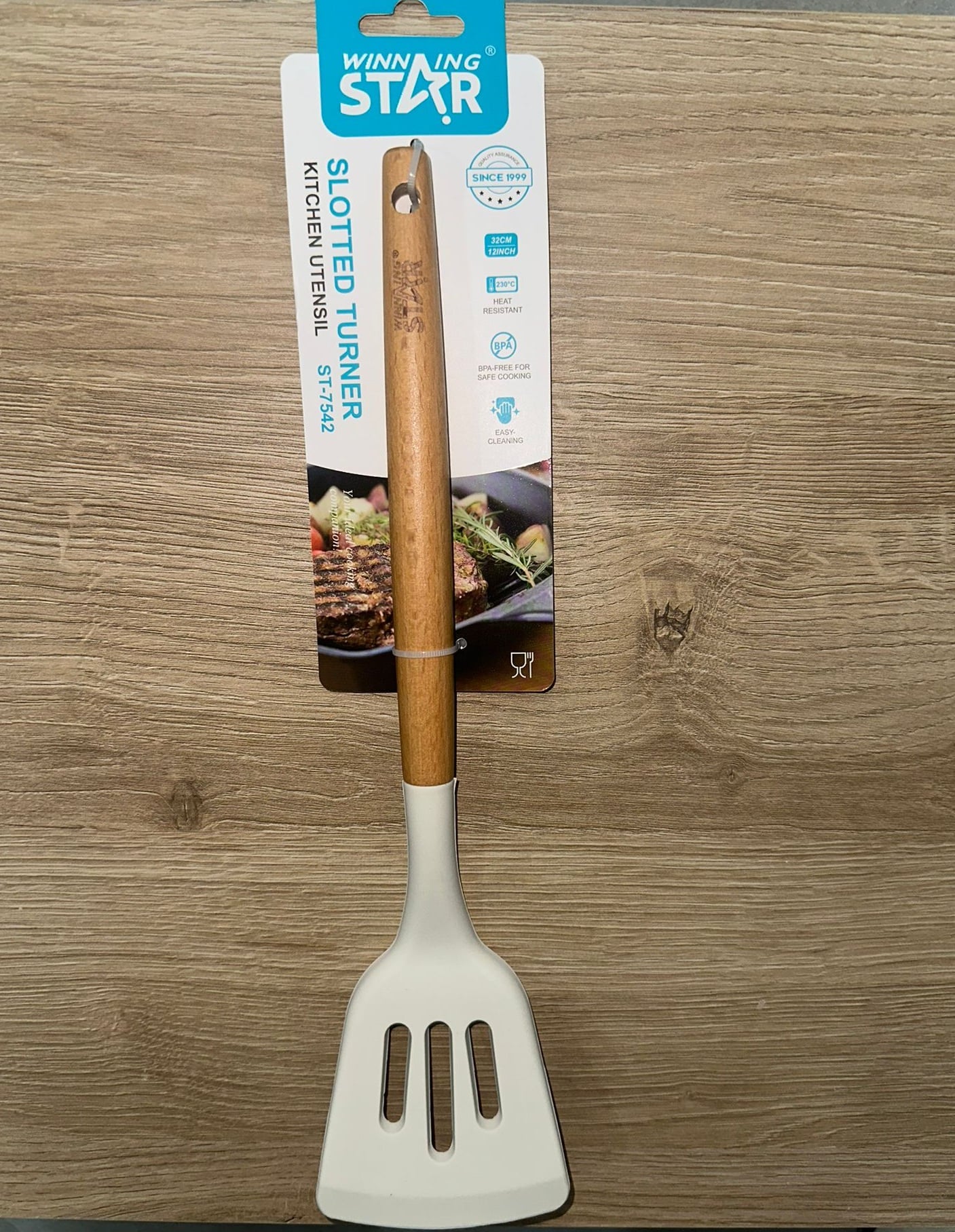 Winning Star St-7542 Tava Spatulası Beyaz