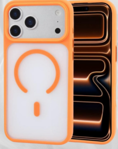 Urr Ice Matte Kılıf iPhone 17 Pro Turuncu