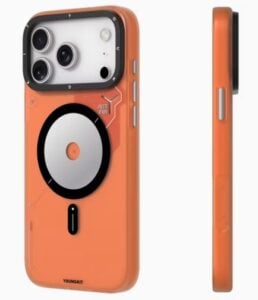 Youngkit Sander Kılıf İphone 17 Pro Max Turuncu