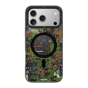 Youngkit Kamuflaj İphone 17 Pro Max Yeşil