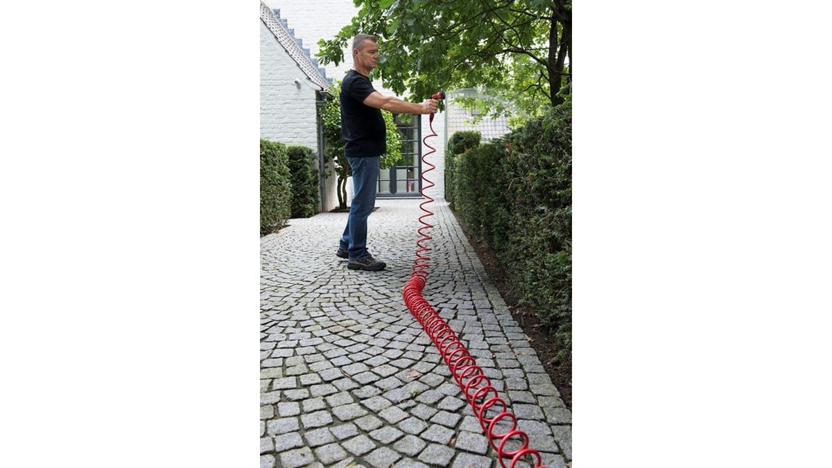 Kreator Bahçe Sulama Hortumu Spiral 15M Set
