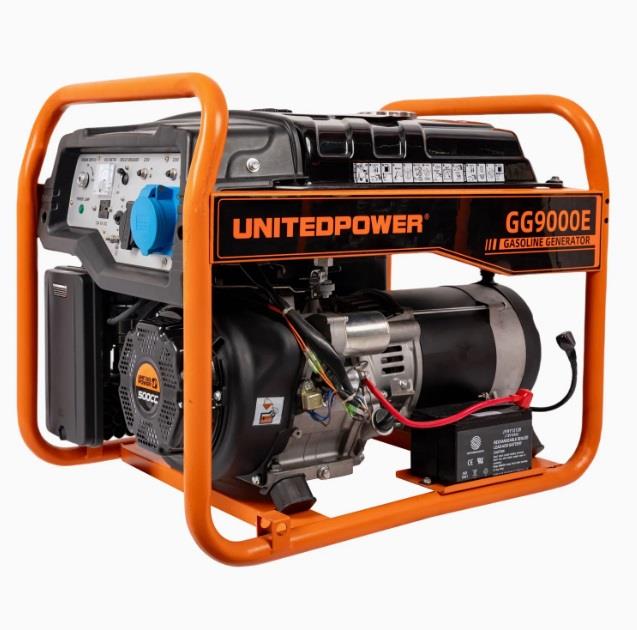 United Power Jeneratör 10KW 12.5KVA - Benzinli Starterli (Trifaz7Monofaz)