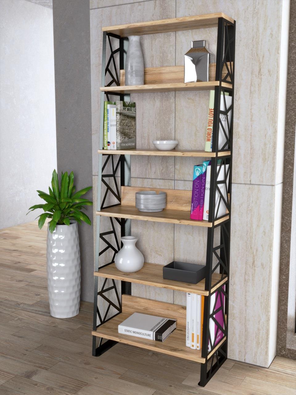 Independent Kitaplık Atlantik Çam 60CMx160CMx30CM