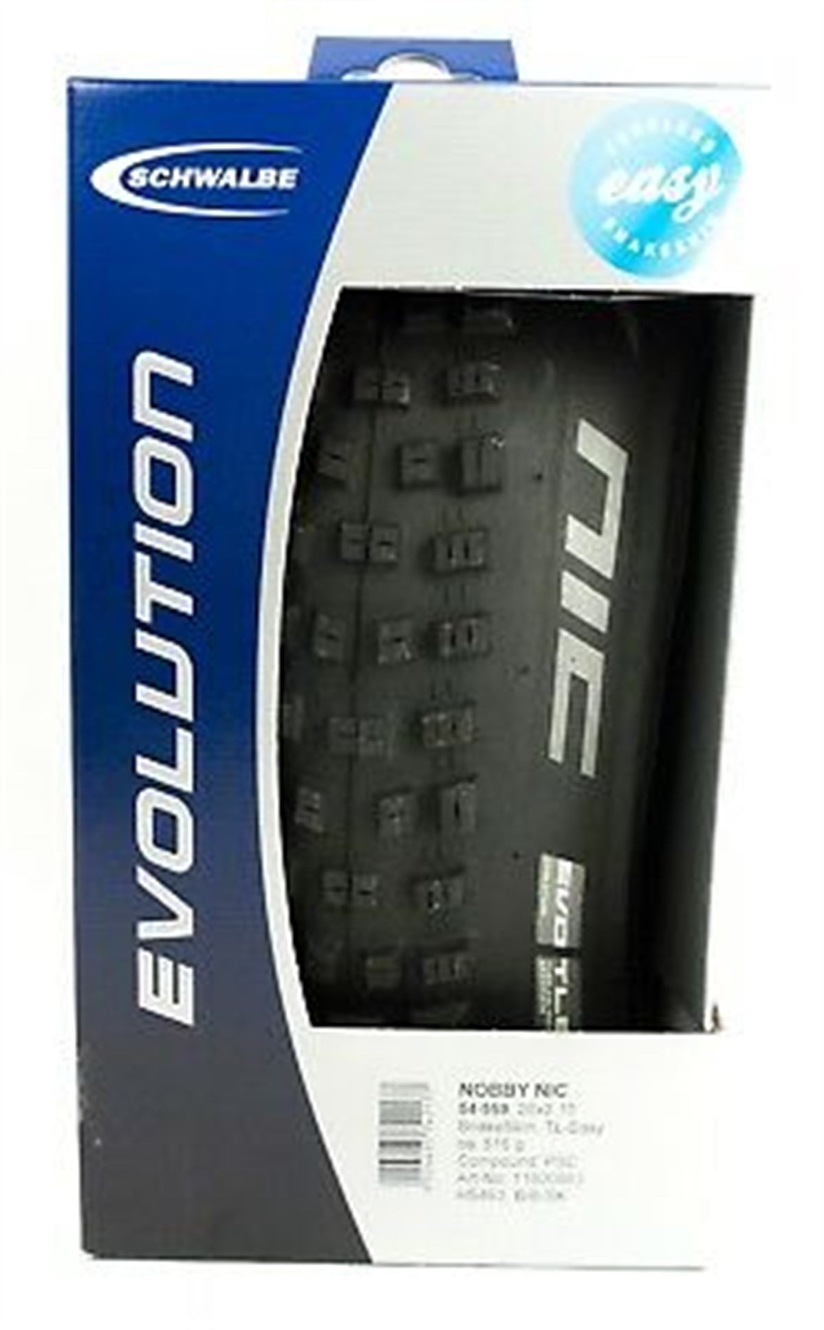 Schwalbe Lastik Dağ Dış Tubeless Nobby Nic 26X2.10