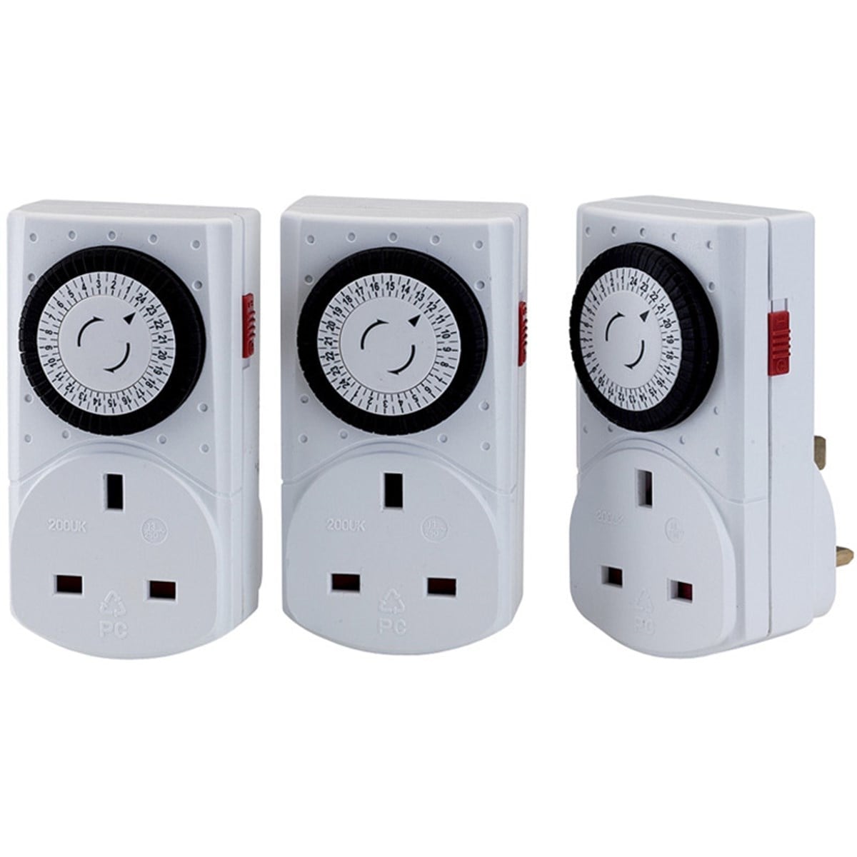 Draper Elektrik Mekanik Zamanlayıcı (3Adet/Paket)