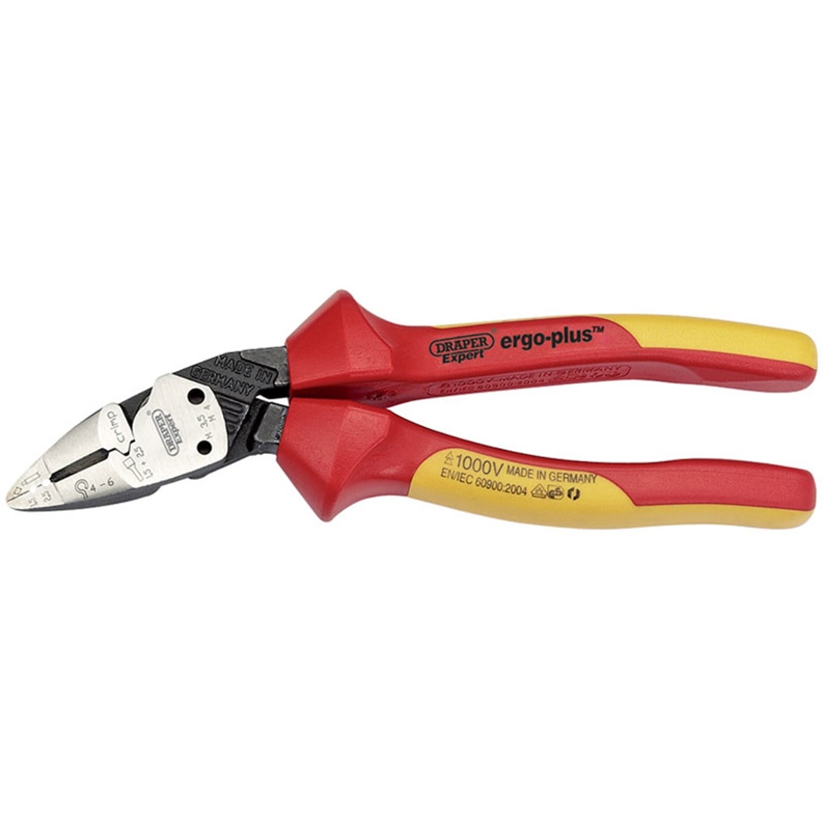 Draper  Pensa Eğri Burun Elektrikli 1000V 185MM
