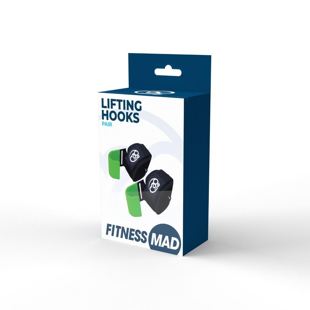 Fitness Mad Bilek Kancası Siyah/Gri (2Ad/PK)