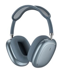 Td18 Wiwu Airbuds Max Kulak Üstü Bluetooth Kulaklık Mavi