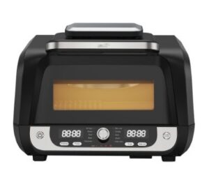 Elit Grıllfry360 Pro 6 L 1750w Dijital Airfryer Izgara 12 Programlı Siyah