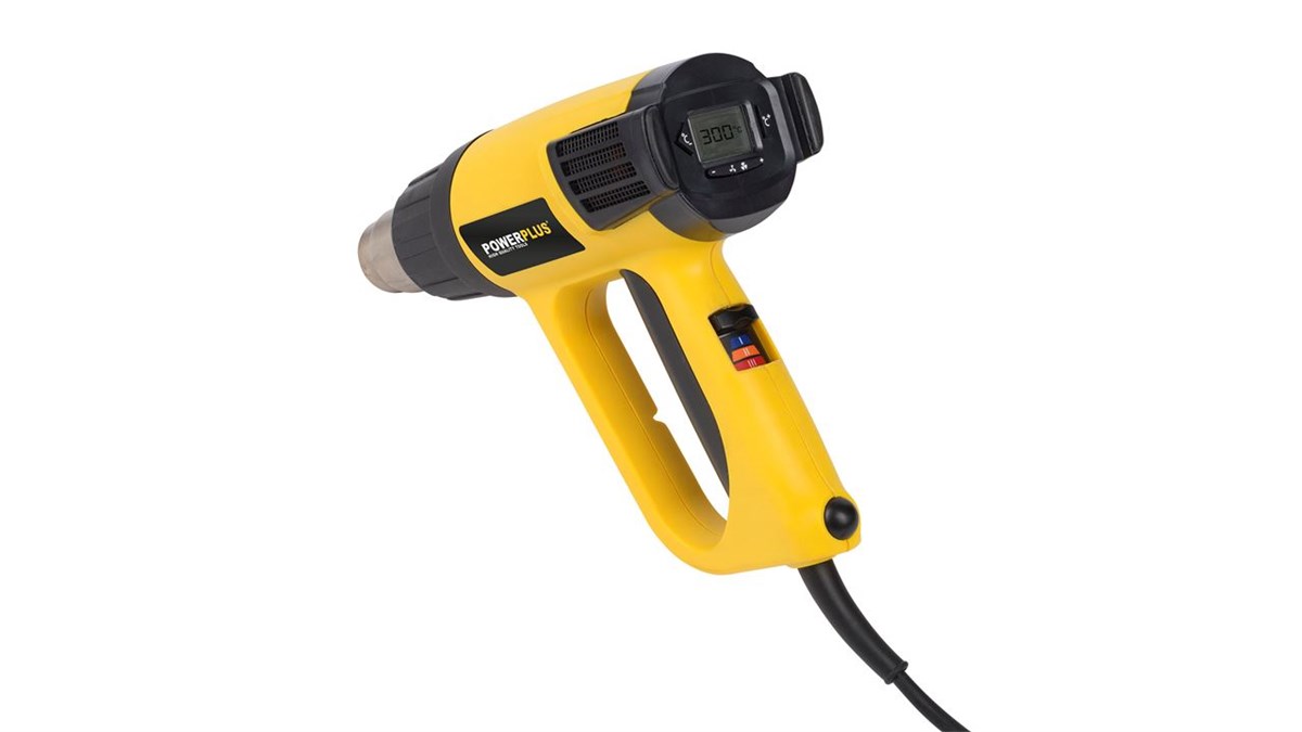 Powerplus Sıcak Hava Tabancası Dijital Ekran 2000W
