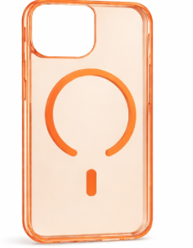 Sunix Joy Kapak iPhone 17 Pro Şeffaf Turuncu Magsafe Kılf