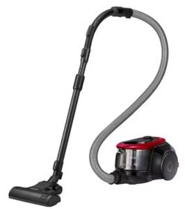 Samsung Vc07m2110sr 700w Toz Torbasız Süpürge - 1.5l Hazne, Anti-tangle Türbin, Kırmızı/siyah