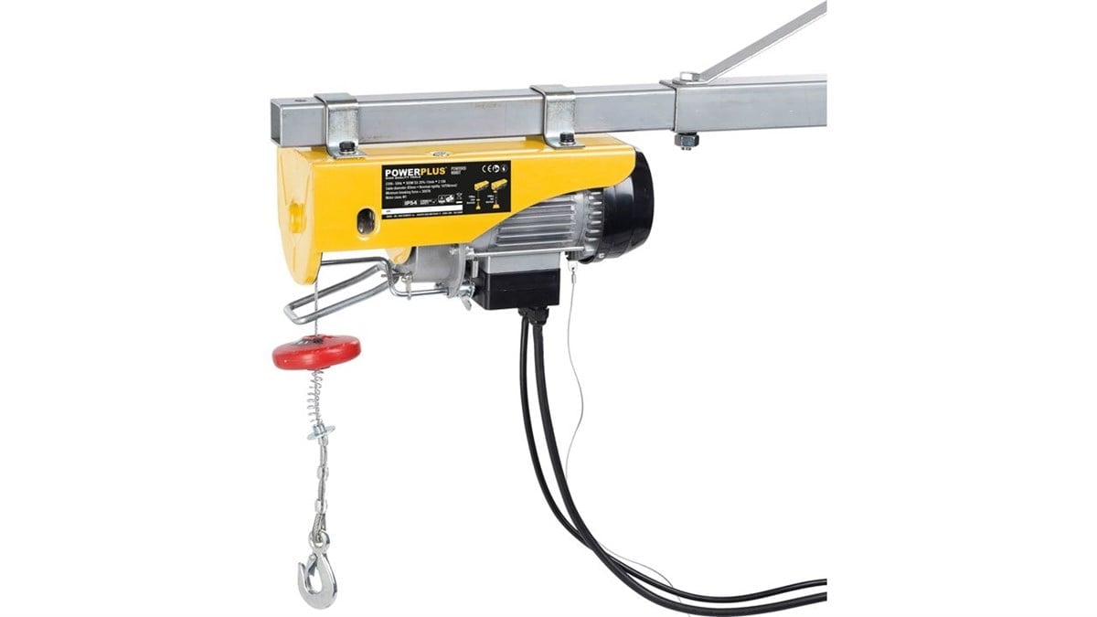 Powerplus Vinç Elektrikli 500W 100/200 KG