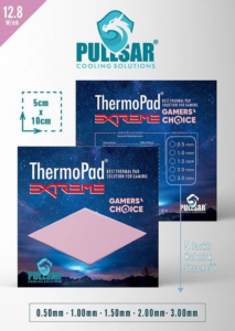Aksesuar Thermal Pad Thermopad Extreme 12.8W/Mk 0.5Mm - 50X100Mm