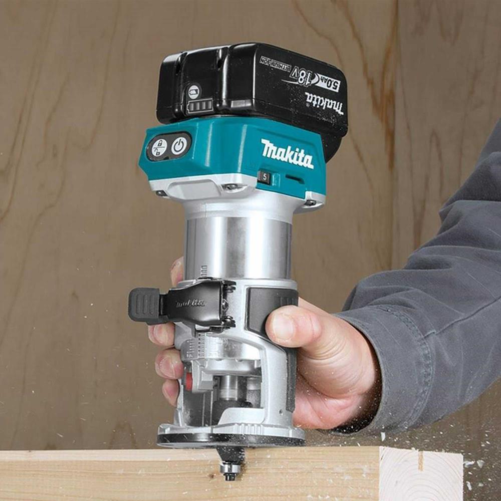 Makita Akülü Freze 6/8mm (bl) 18v