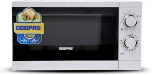 Geepas Gmo1894 20l Beyaz Solo Mikrodalga Fırın - 1200w Yüksek Güçlü Hızlı Buz Çözme Ve Isıtma Özellikli Elektrikli Fırın