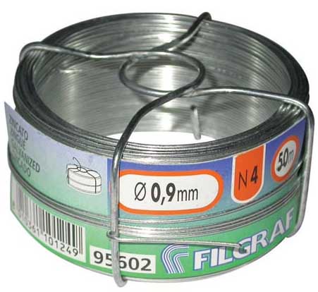 Filomat Çinko Tel 0.9Mmx50M