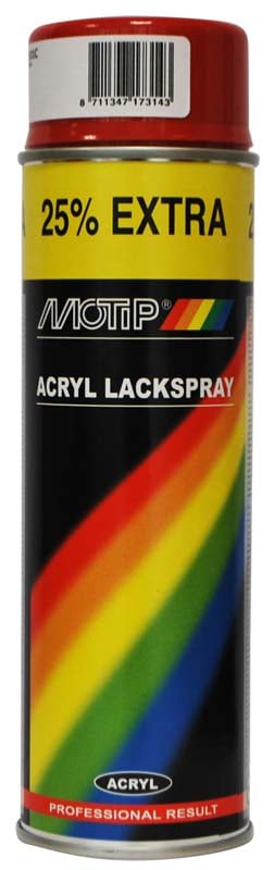 Motip Sprey Parlak Kırmızı 500Ml