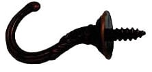 Fer 2 Adet Mutfak C Kancası Bronz 31Mm