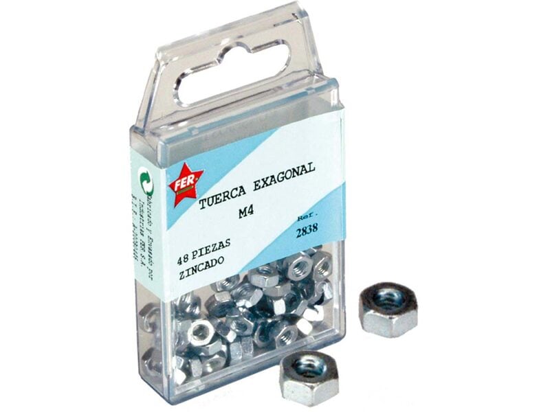 Fer 7 Parça Altıgen Somun M10