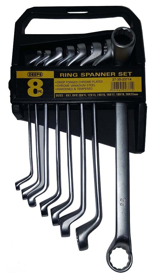 Deep 8'li Halka Anahtar Seti 6-22Mm
