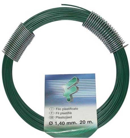 Filomat Plastik Kaplı Tel 0.9Mmx30M Yeşil