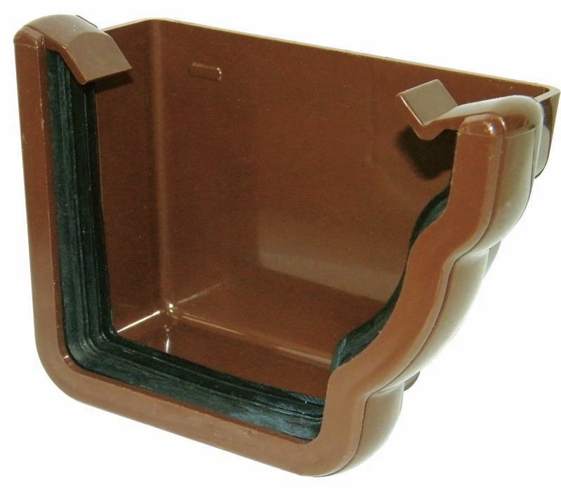Floplast Oluk Dış Tıpa-Sağ El 110Mm