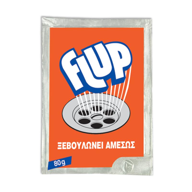 Flup Toz Gider Açıcı Sıcak Su 80Gr