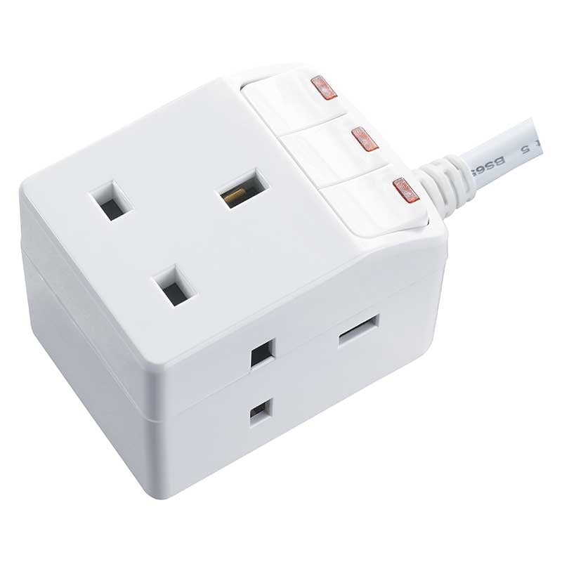 Bg Masterplug Küp Uzatma 3-Ga