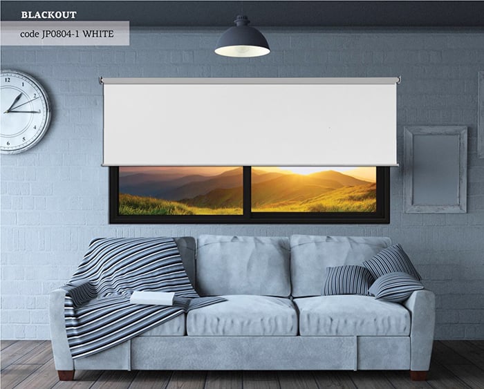 Stor Perde Işık Geçirmez Beyaz 150X270Cm