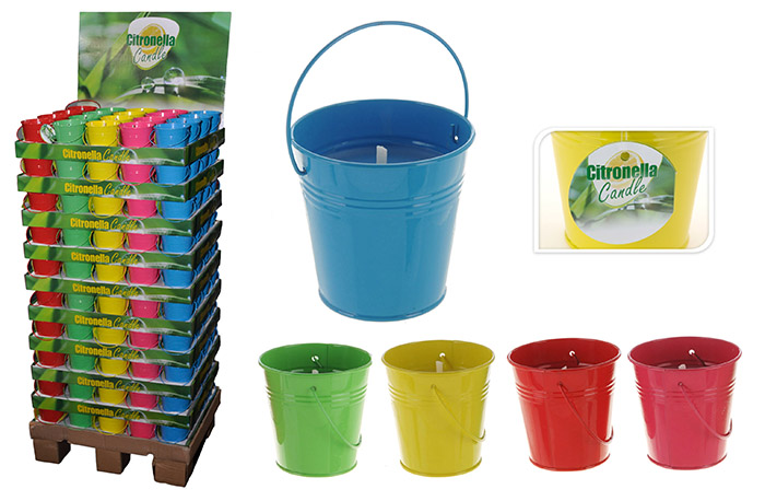 Sitronella Balmumu 1L Kova İçinde
