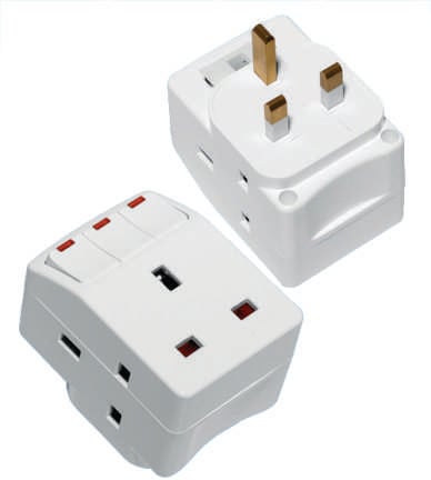 Poka Adaptör 3 Anahtarlı-938Sl
